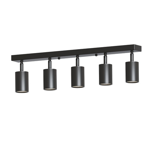 Lina Adjustable LED Spotlight Ceiling Light in Matte Black – 2 to 5 Way Options