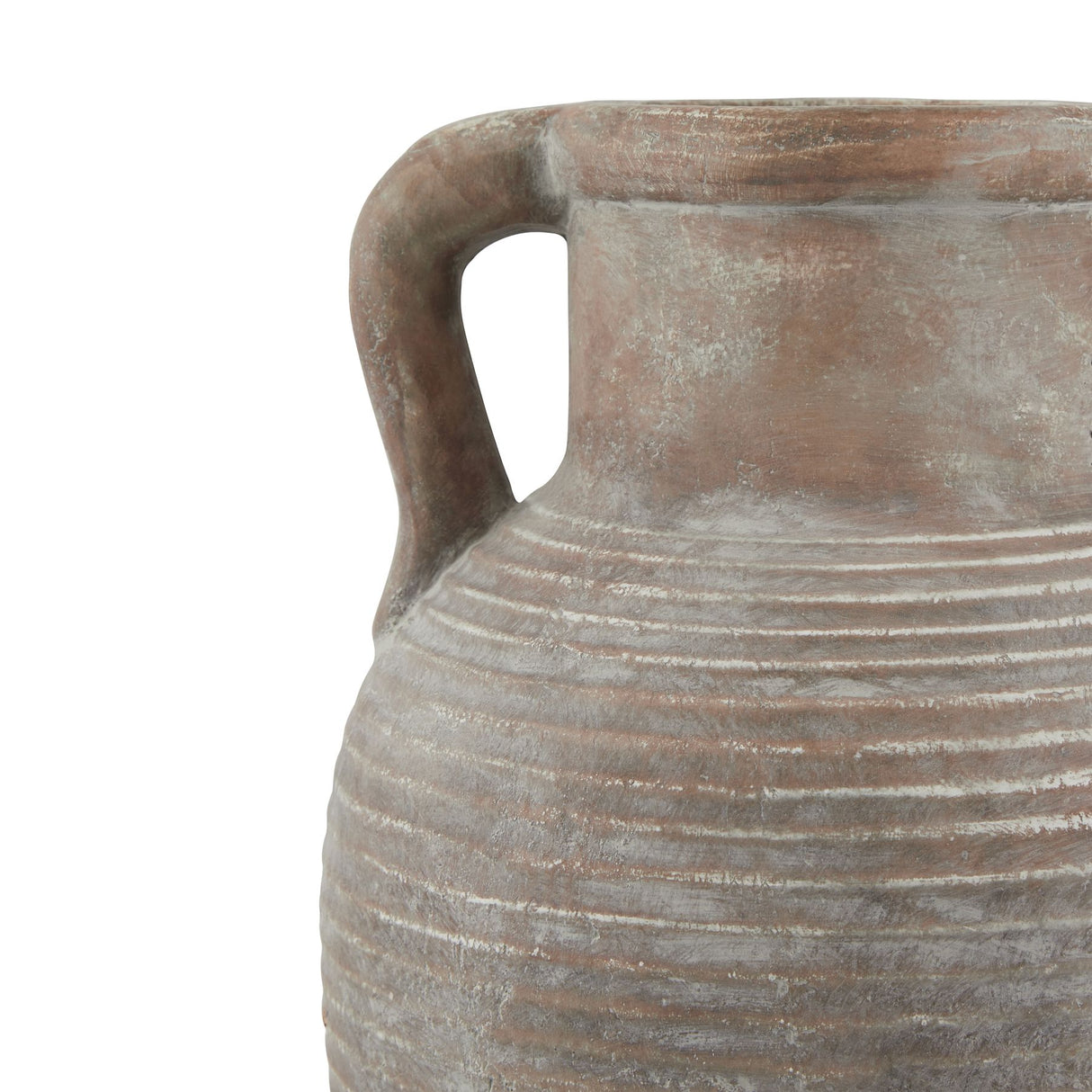 Siena Large Amphora Urn Pot in Antique Clay