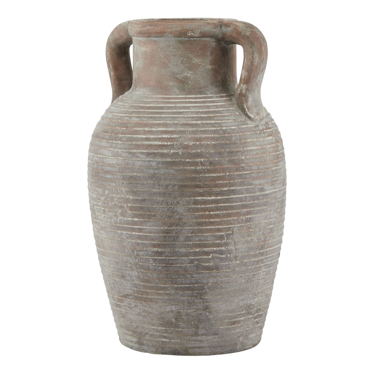 Siena Large Amphora Urn Pot in Antique Clay