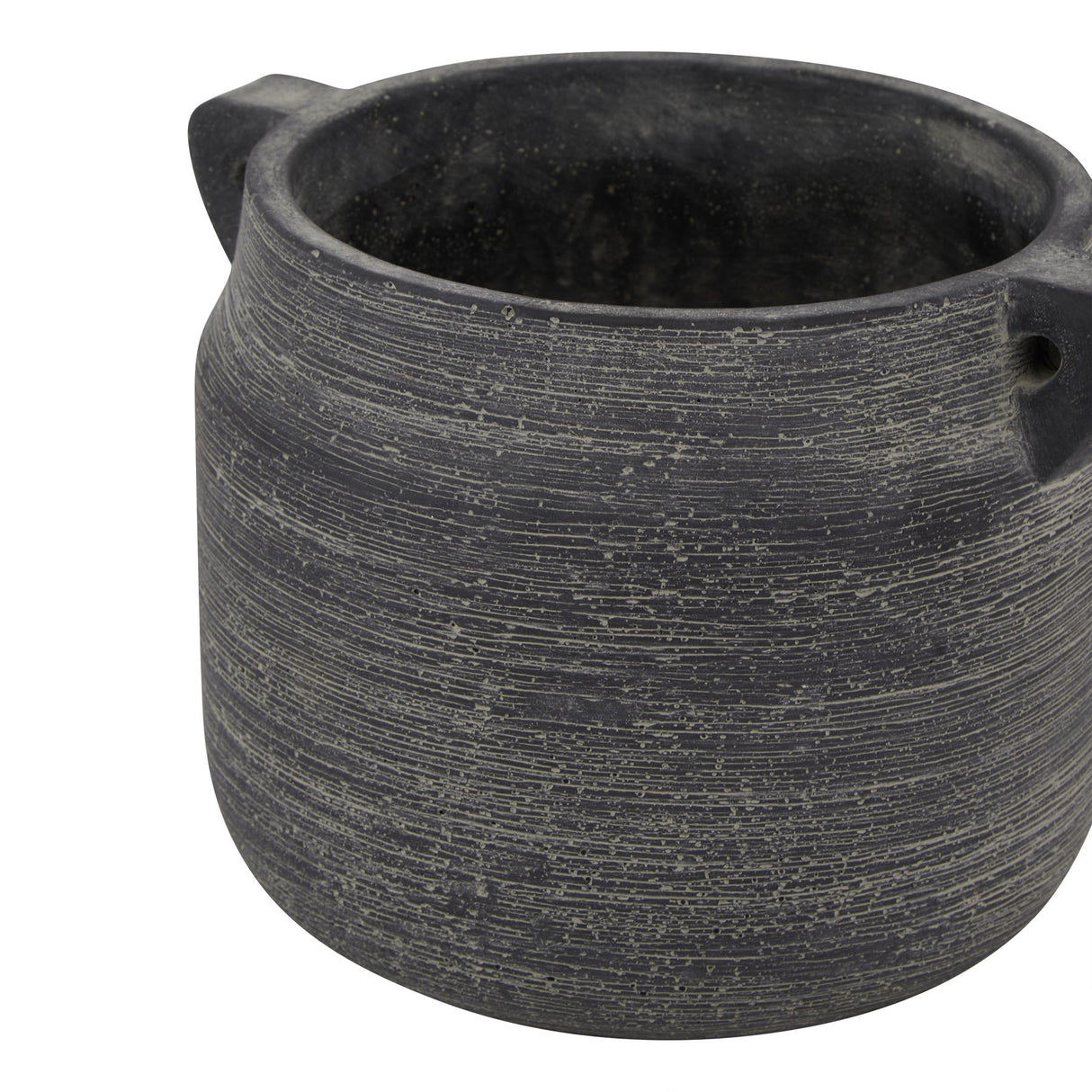 Amalfi Hydria Pot in Smoke Grey