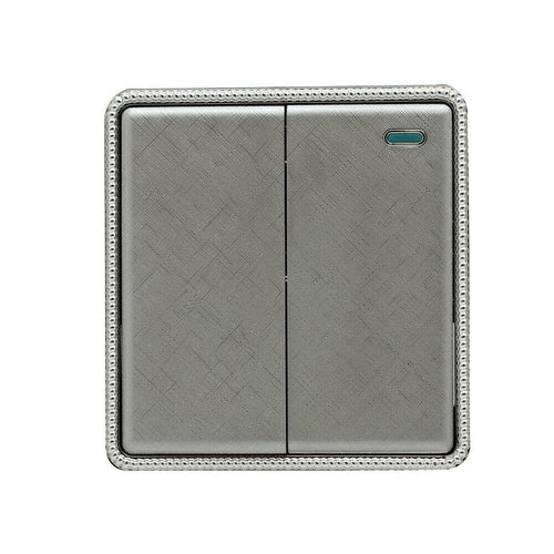 Brushed Chrome Screwless Light Switches & Sockets