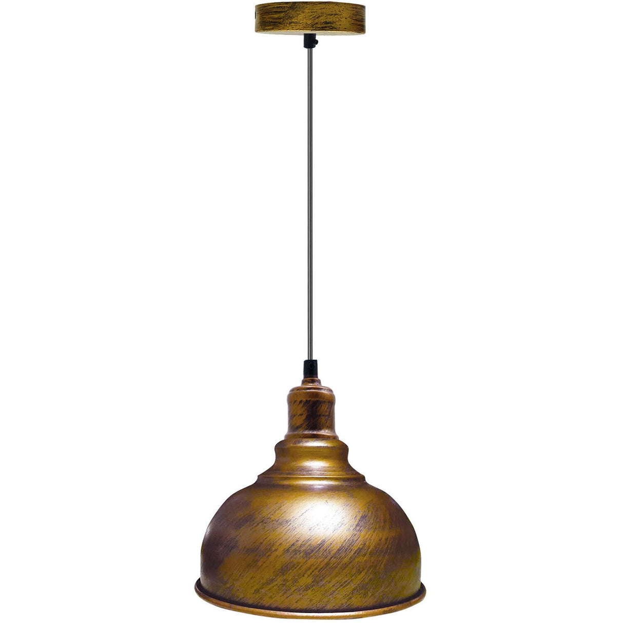 Darlington Pendant Ceiling Light in Brushed Copper