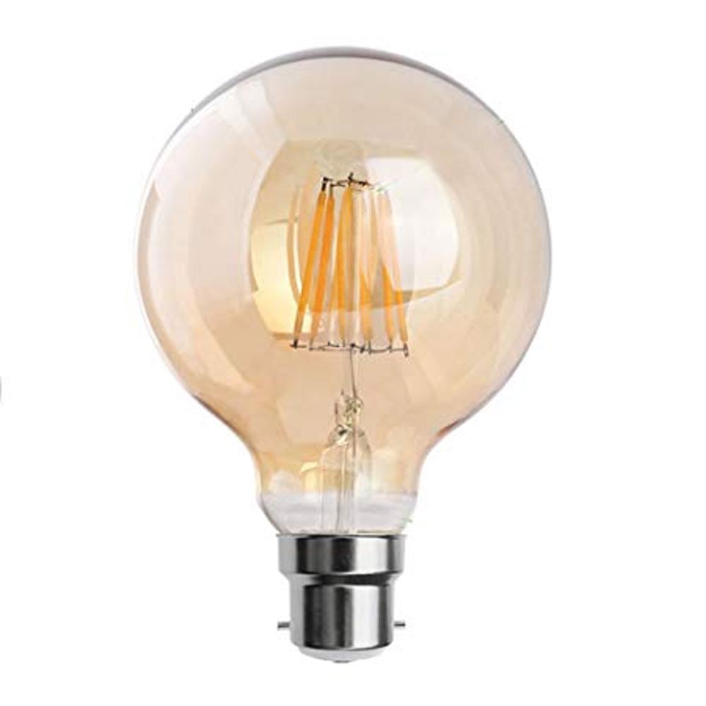 G95 Vintage LED Filament Globe – 8W B22 Dimmable Bulb