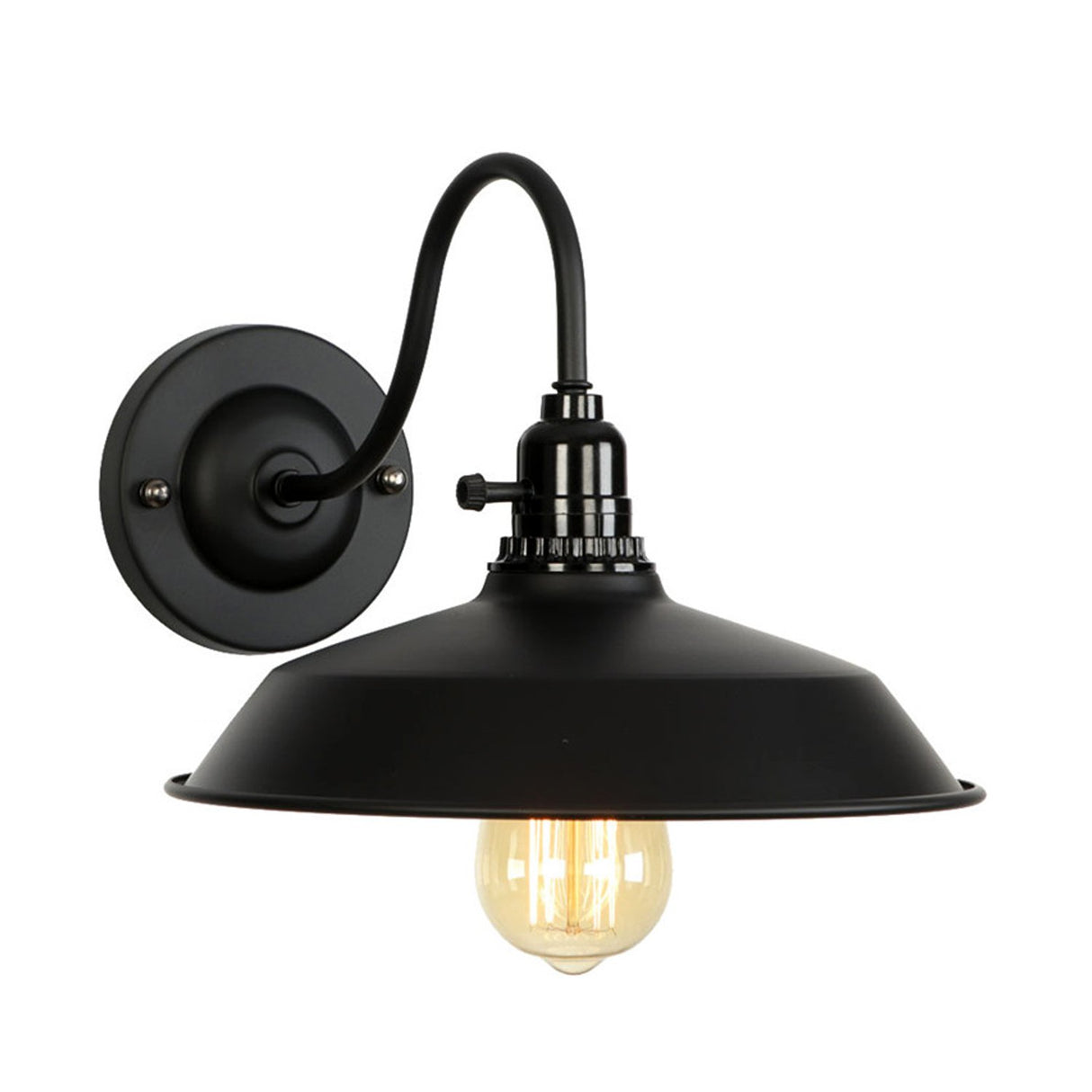 Raven Wall Light in Black