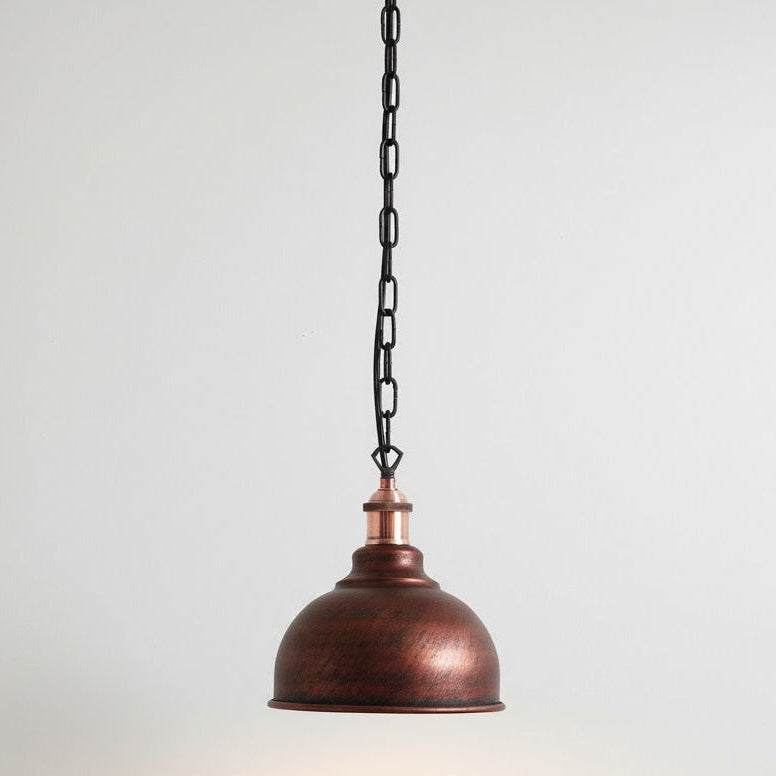 Azura Pendant Ceiling Light in Brushed Red
