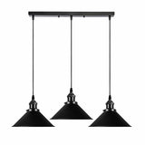 Kairo Cone Pendant Ceiling Light in Black