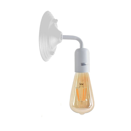Elowen Wall Sconce in Polished White
