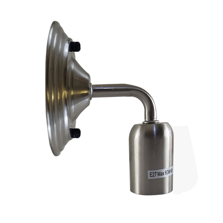 Beaumont Polished Wall Sconce in Satin Nickel