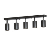 Lina Adjustable LED Spotlight Ceiling Light in Matte Black – 2 to 5 Way Options