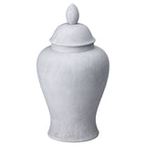 Darcy Large Ginger Jar in Stone