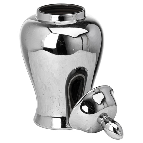 Cathy Large Ginger Jar in Chrome
