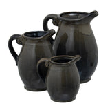 Olpe Ceramic Vase in Olive