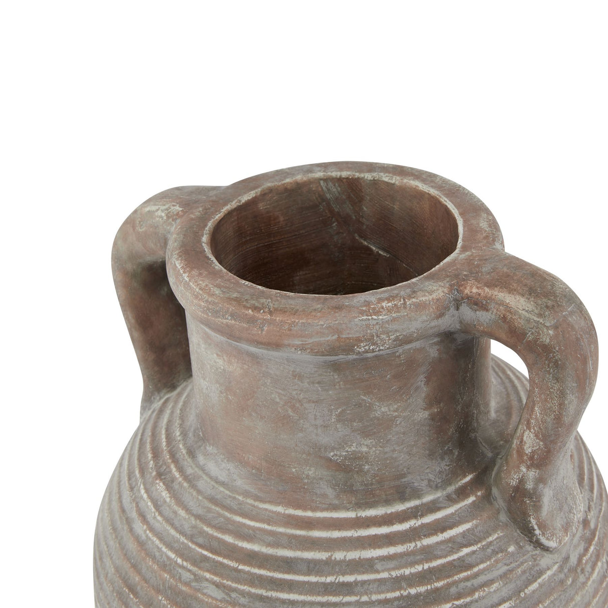 Siena Large Amphora Urn Pot in Antique Clay