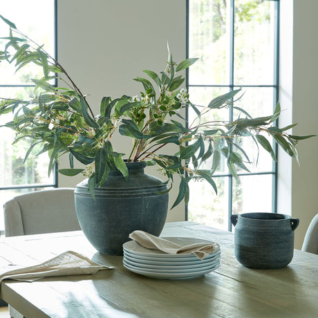Amalfi Hydria Pot in Smoke Grey