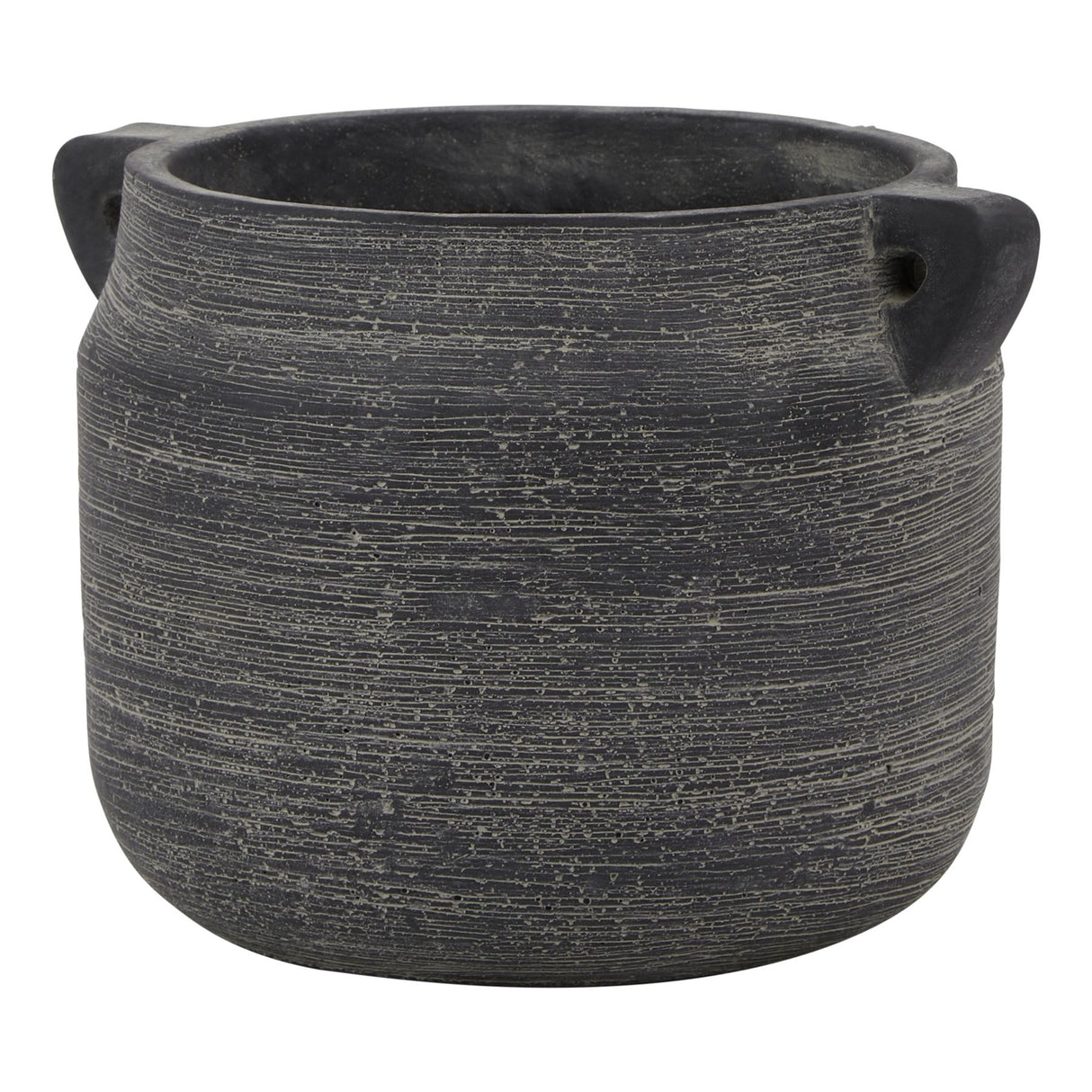 Amalfi Hydria Pot in Smoke Grey