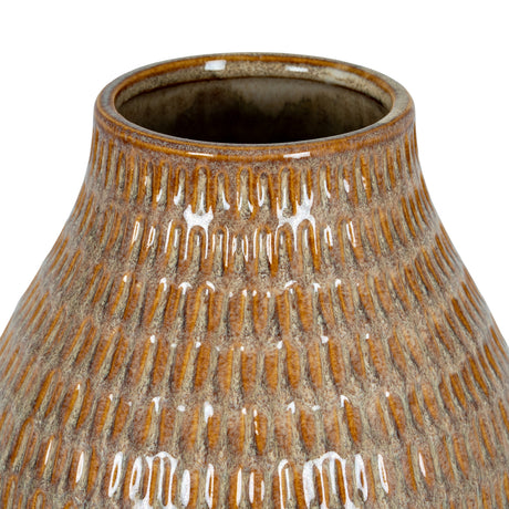 Sabbia Medium Textured Vase in Sand