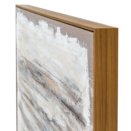 Breeze Hand Painted Canvas In Frame