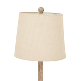 Chiaro Candlestick Table Lamp With Linen Shade