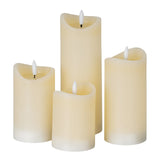 Cream Melted LED Candle 2.75x4