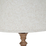 Adeline Table Lamp With Edged Linen Shade