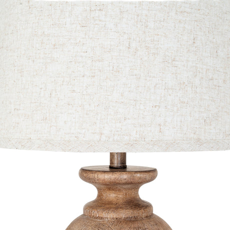 Clarion Table Lamp with Linen Shade