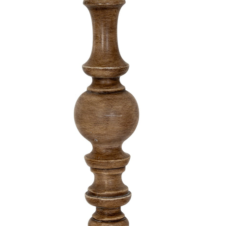 Meyers Floor Lamp With Edged Linen Shade