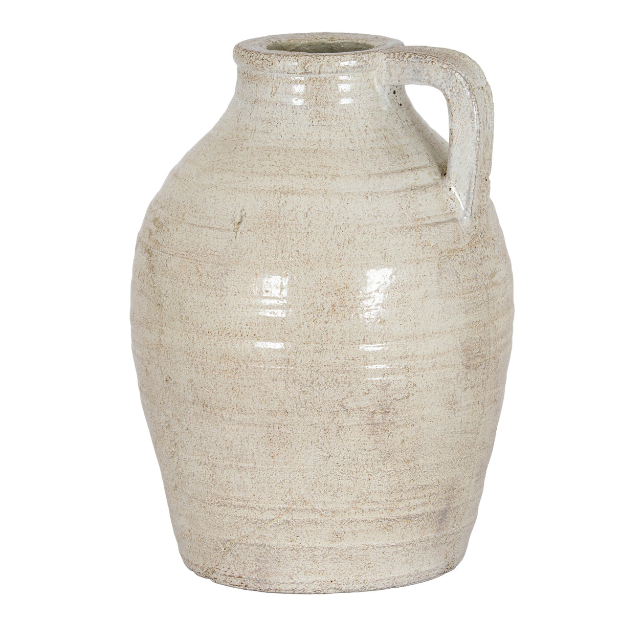 Tarn Medium Sculptural Jug in Oyster