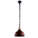 Azura Pendant Ceiling Light in Brushed Red