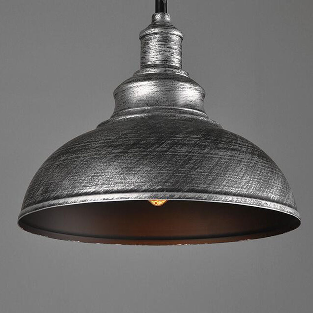 Angie Ceiling Pendant Light in Brushed Silver