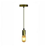 Aura Pendant Ceiling Light in Green Brass