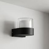 Aveline Outdoor Wall Light in Black