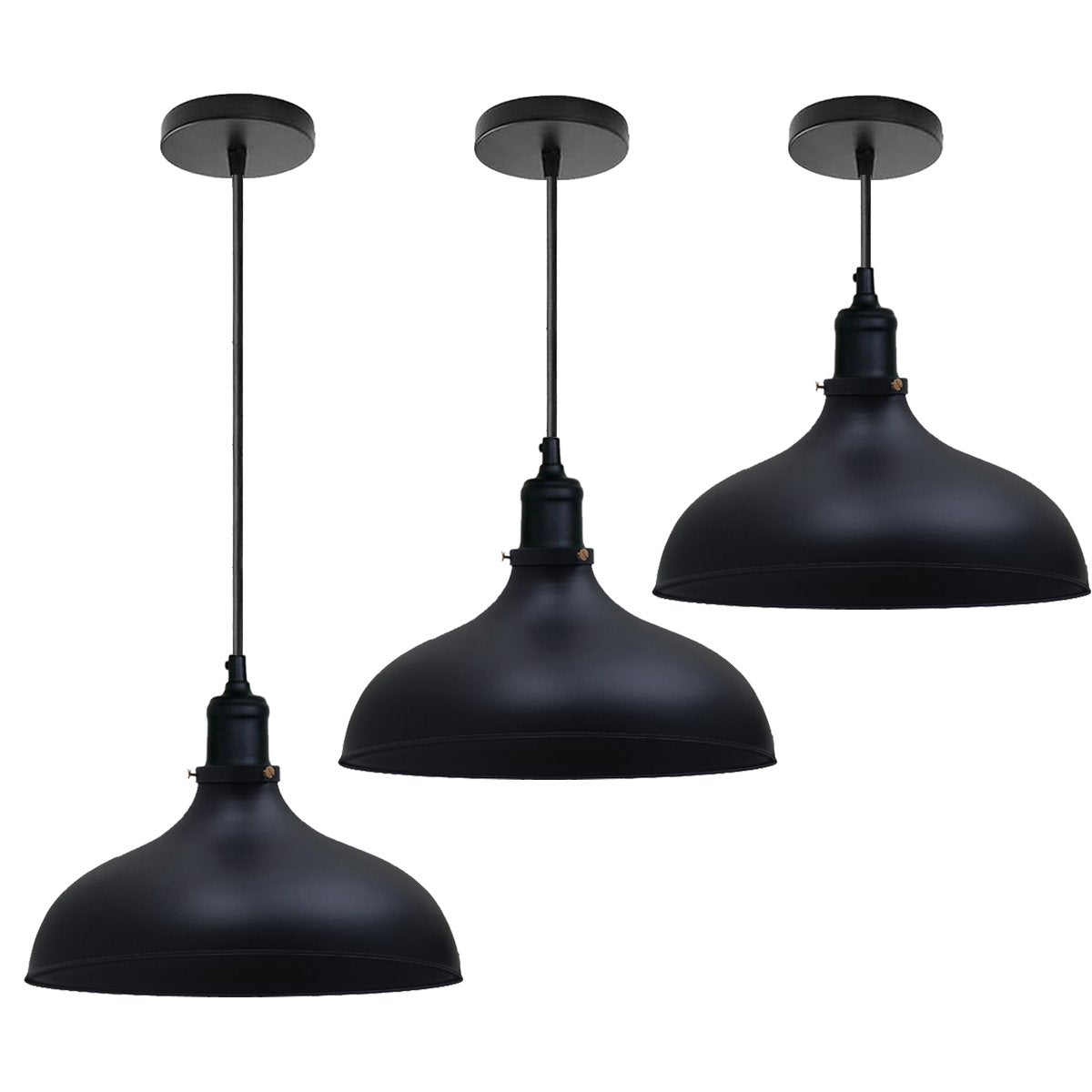Axle Ceiling Pendant Light in Black