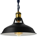 Sabrina Hemp Ceiling Pendant Light in Black with Natural Rope Cord
