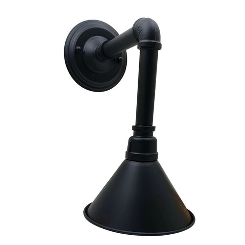 Patina Cone Shade Wall Sconce