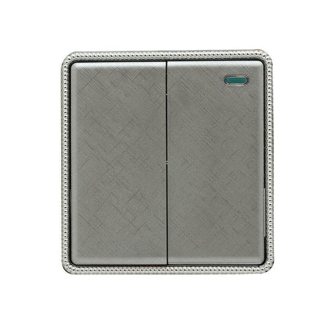 Brushed Chrome Screwless Light Switches & Sockets