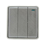 Brushed Chrome Screwless Light Switches & Sockets