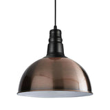 Sia Dome Pendant Ceiling Light in Warm Copper