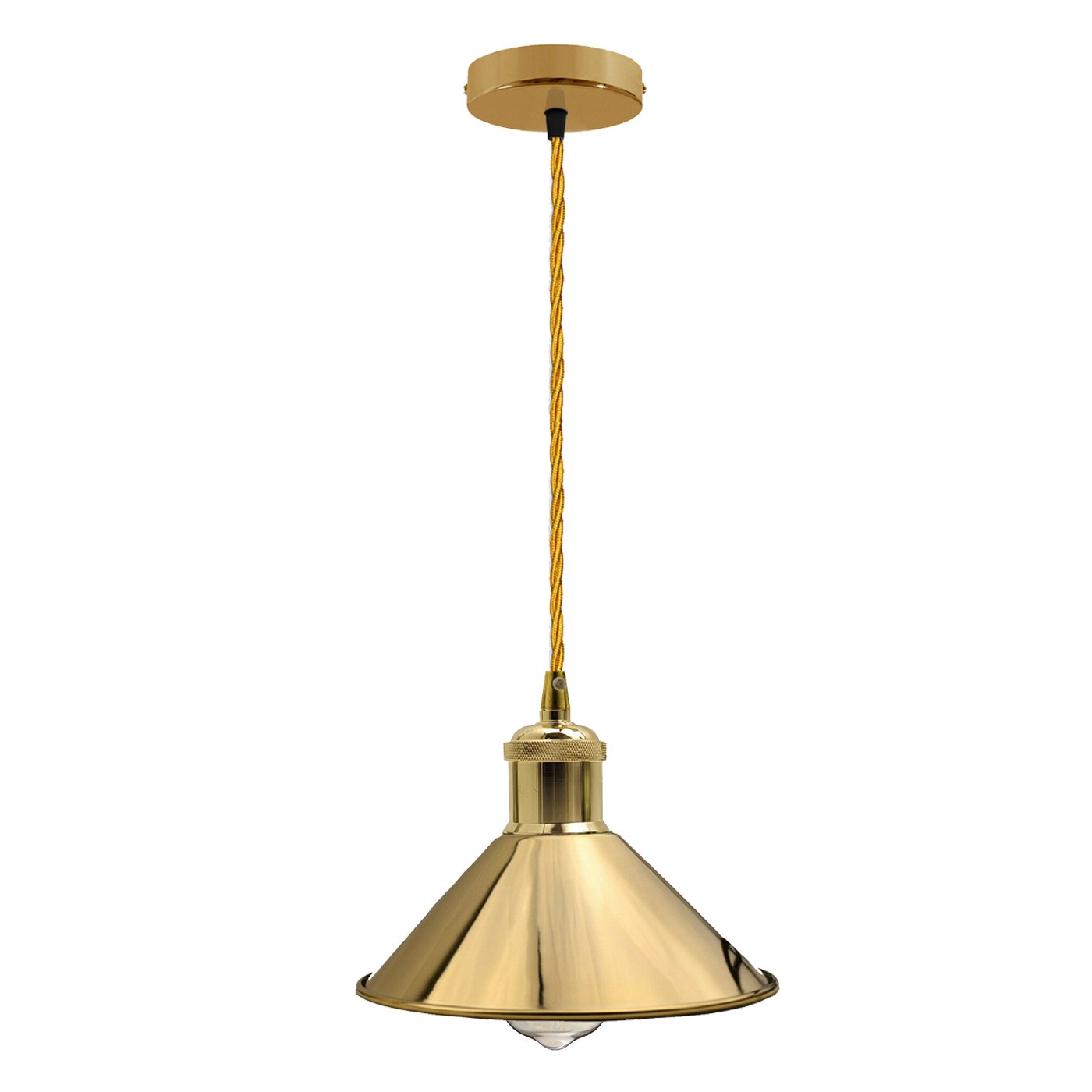 Elara Ceiling Pendant Light in Sunlit Gold