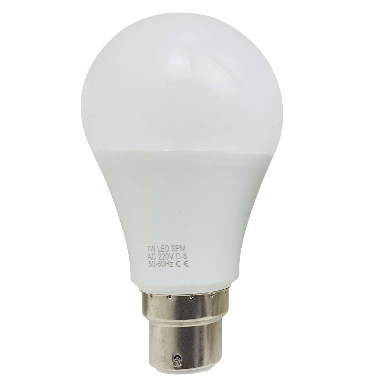 7W LED GLS A19 B22 Bulb – Warm White