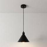 Noir Cone Pendant Light in Premium Black Finish
