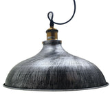 Pippa Pendant Ceiling Light in Brushed Silver