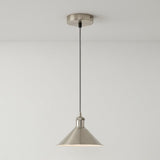 Kensington Metal Ceiling Light in Silver