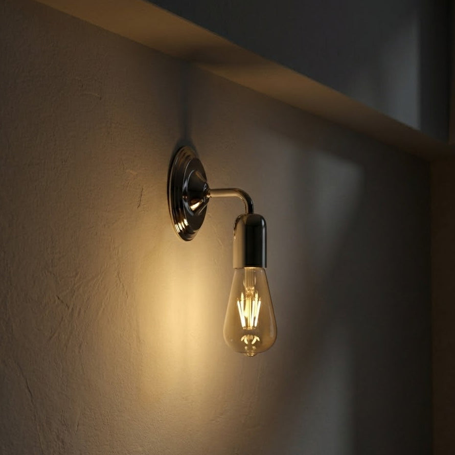 Sterling Polished Wall Sconce in Chrome