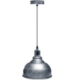 Alviero Ceiling Pendant Light in Brushed Silver