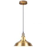 Veyra Metal Ceiling Pendant Light in Yellow Brass