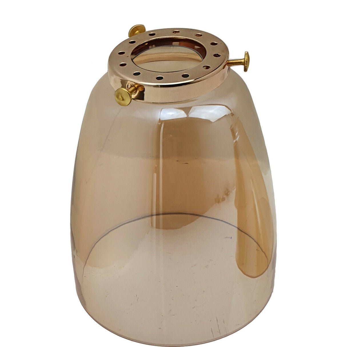 Annie Amber Glass Ceiling Lampshade