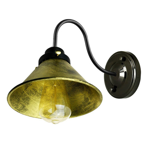 Tuscany Wall Sconce in Olive Green Brass