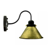 Tuscany Wall Sconce in Olive Green Brass