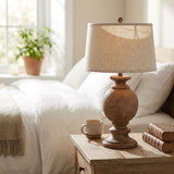 Clarion Table Lamp with Linen Shade
