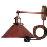 Aer Cone Wall Sconce in Copper Flame